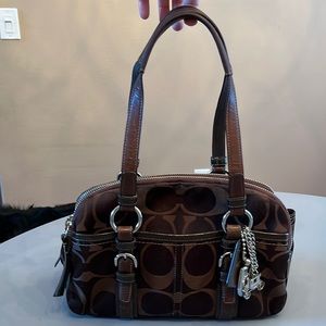 BROWN COACH BAG